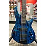 Used Schecter Guitar Research C5 SILVER MOUNTAIN Electric Bass Guitar CORROSIVE COBALT