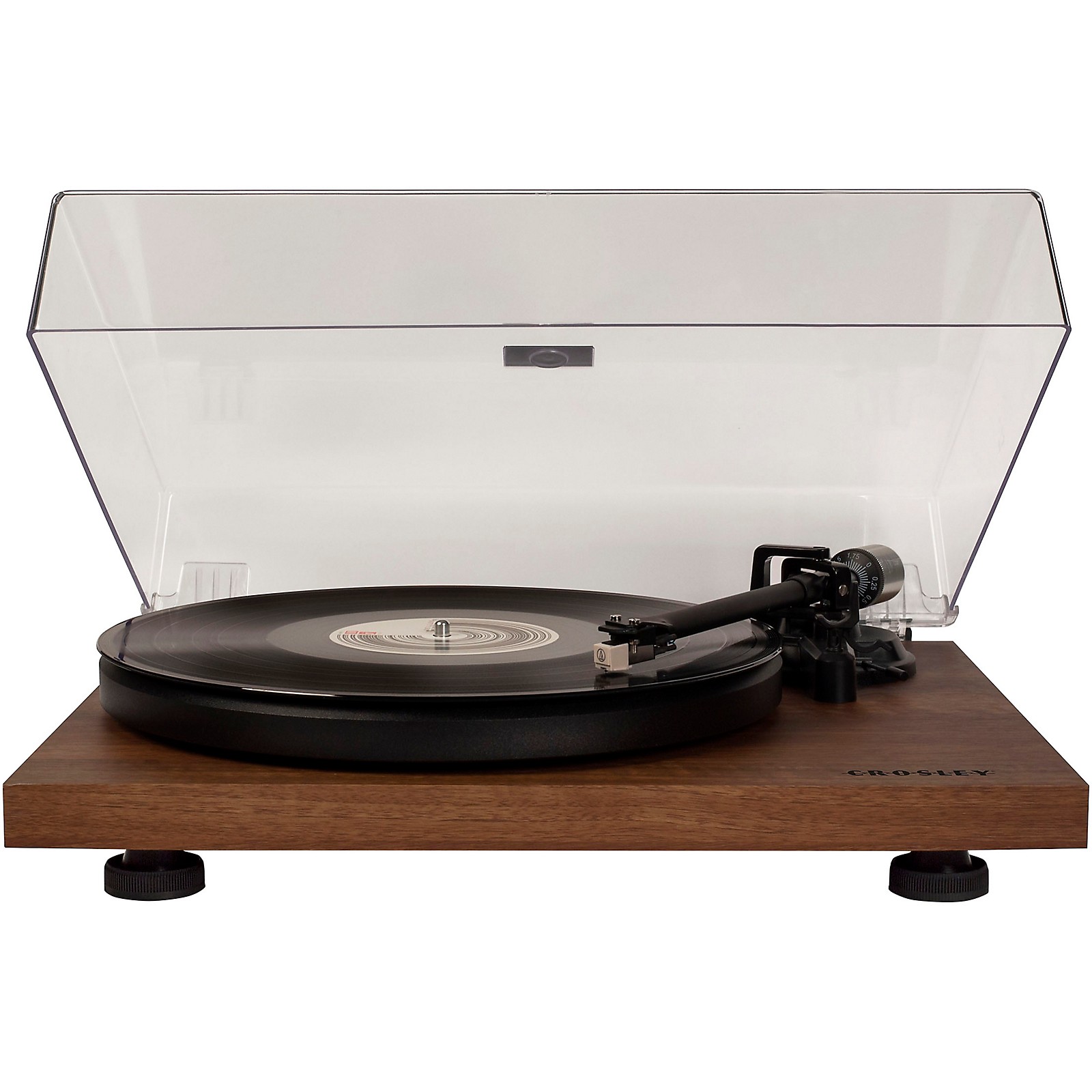 Crosley C6 Analog Turntable Walnut Musician's Friend