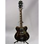 Used Eastwood C6 Hollow Body Electric Guitar Walnut