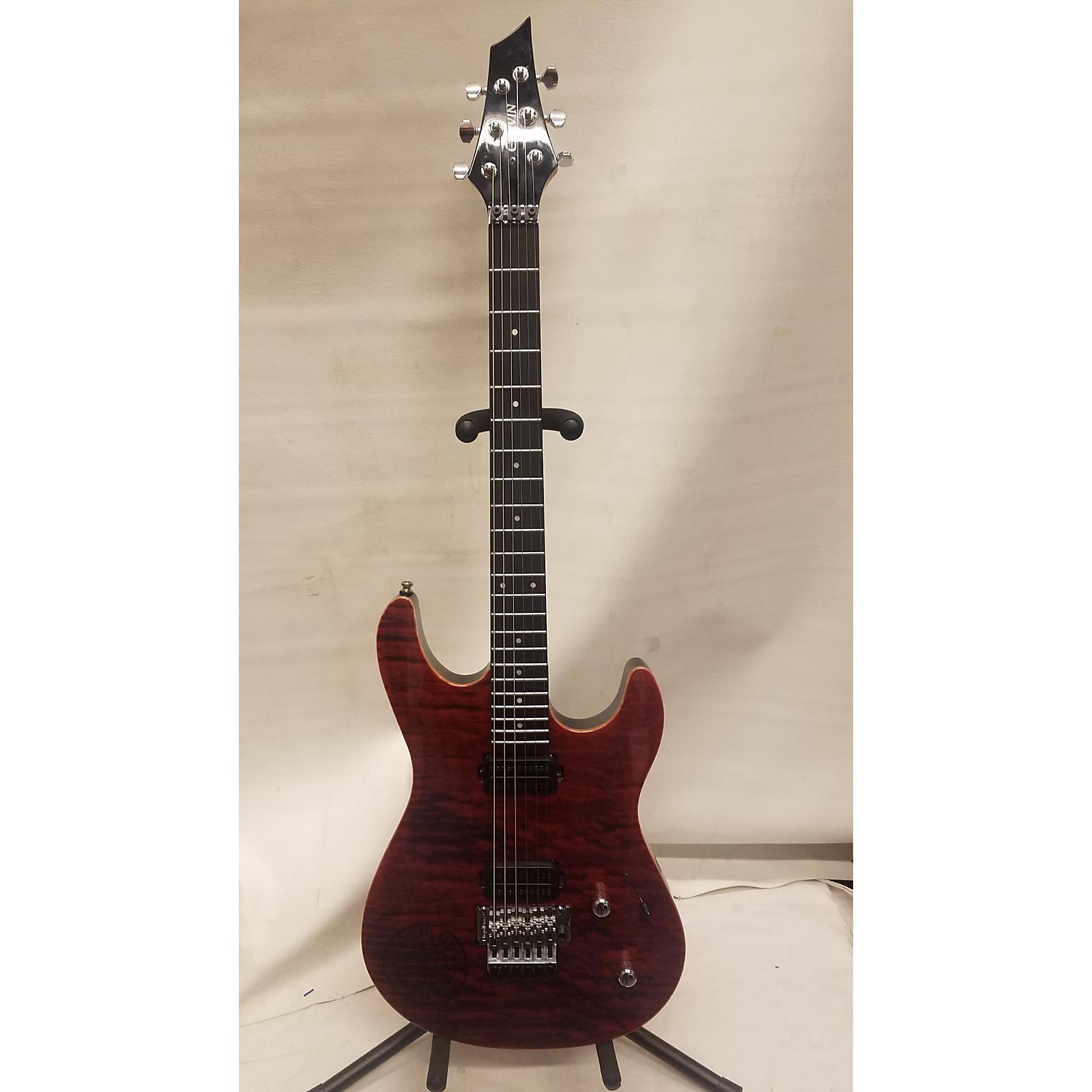 Used Carvin C66 Classic Solid Body Electric Guitar Trans Red | Musician ...