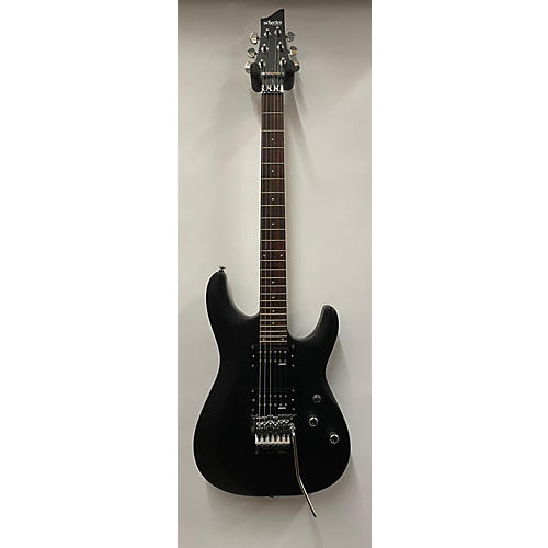Schecter Guitar Research C6FR Deluxe Solid Body Electric Guitar Black