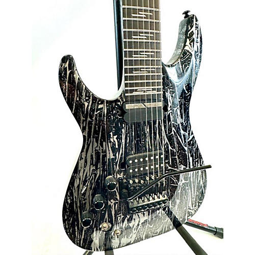 Schecter Guitar Research C7 FLOYD ROSE SUSTAINIAC Electric Guitar SILVER MOUNTAIN