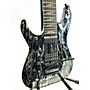 Used Schecter Guitar Research C7 FLOYD ROSE SUSTAINIAC Electric Guitar SILVER MOUNTAIN
