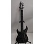 Used Schecter Guitar Research C7 FRS Silver Mountain Left Handed Electric Guitar Silver Mountain