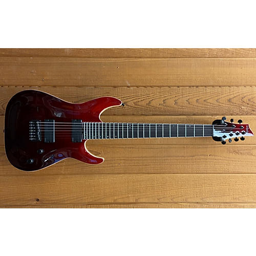Schecter Guitar Research C7 SLS Solid Body Electric Guitar Red Fade