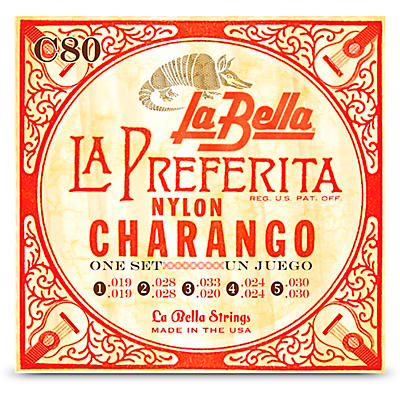 LaBella C80 La Preferita 10-String Charango