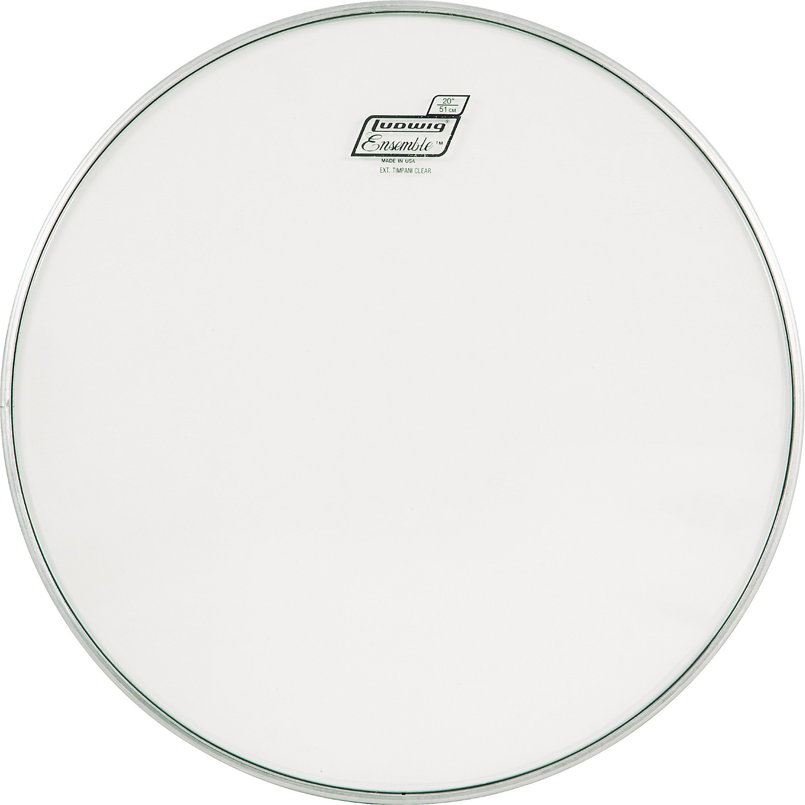Ludwig C8100 Extended Collar Timpani Head Clear 20 Inch Musician's Friend