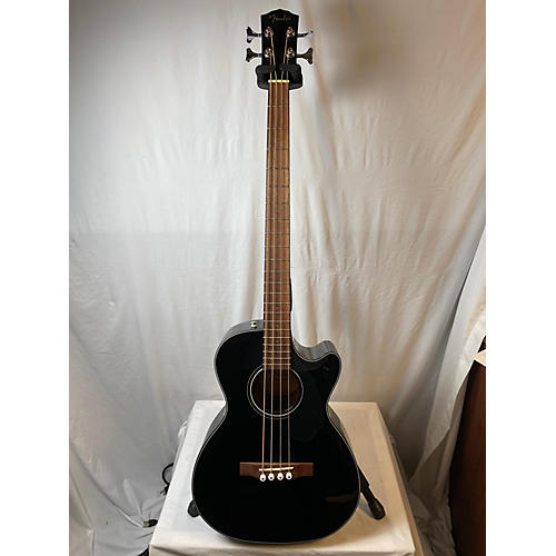 Fender CB-60SCE Acoustic Bass Guitar Black