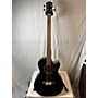 Used Fender CB-60SCE Acoustic Bass Guitar Black