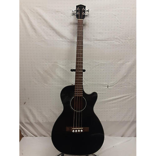 Fender CB60SCE Acoustic Bass Guitar Black