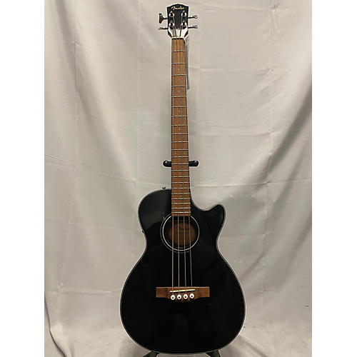Fender CB60SCE Acoustic Bass Guitar Black