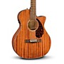 Open-Box Fender CC-60SCE All-Mahogany Limited-Edition Acoustic-Electric Guitar - Condition 2 - Blemished Satin Natural 197881435103