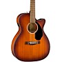 Fender CC-60SCE All-Mahogany Limited Edition Acoustic-Electric Guitar Satin Aged Cognac Burst