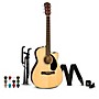 Fender CC-60sCE Concert Acoustic-Electric Guitar Pack Natural