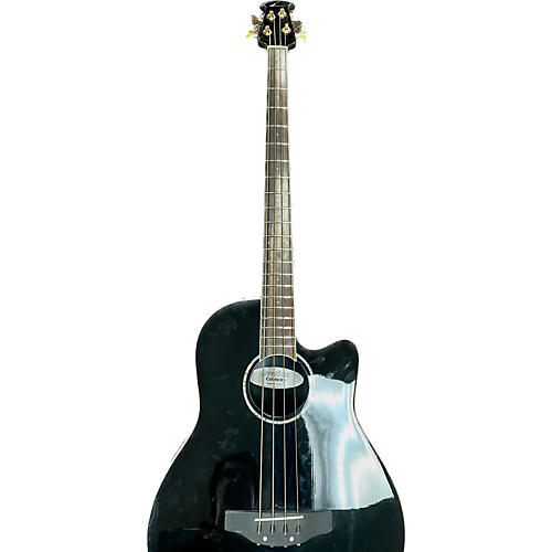 Ovation CC2474 Acoustic Bass Guitar Black