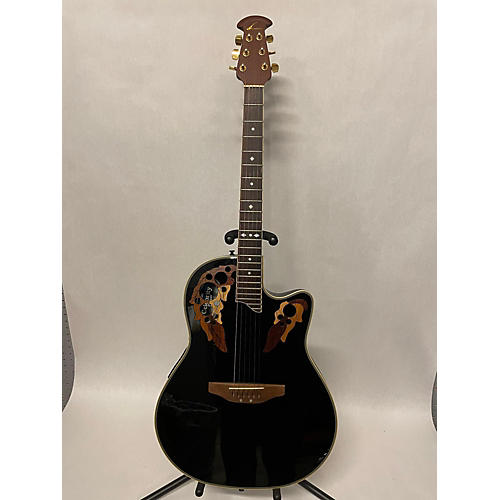 Ovation CC257 Acoustic Electric Guitar Black