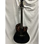 Used Ovation CC44 Celebrity Solid Body Electric Guitar Black