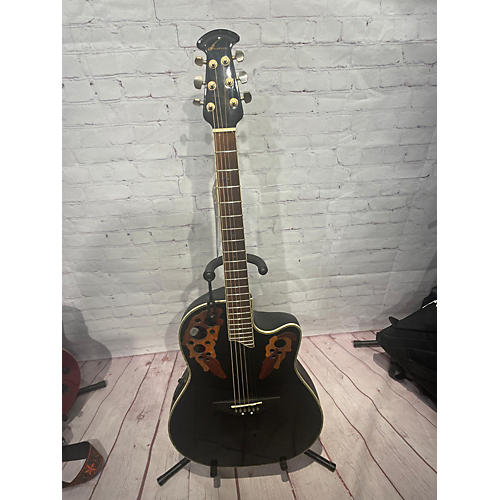 Ovation CC44P Acoustic Electric Guitar Black