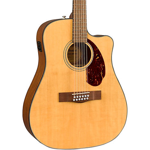 Fender CD-140SCE 12-String Dreadnought Acoustic-Electric Guitar Condition 1 - Mint Natural