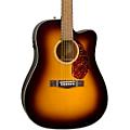 Fender CD-140SCE Dreadnought Acoustic-Electric Guitar With Case SunburstSunburst