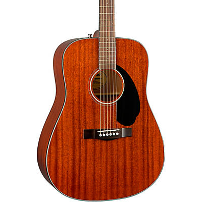 Fender CD-60S All-Mahogany Dreadnought Acoustic Guitar -
