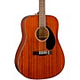 Fender CD-60S All-Mahogany Dreadnought Acoustic Guitar - Natural