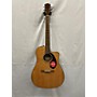 Used Fender CD-60SCE Acoustic Guitar Natural