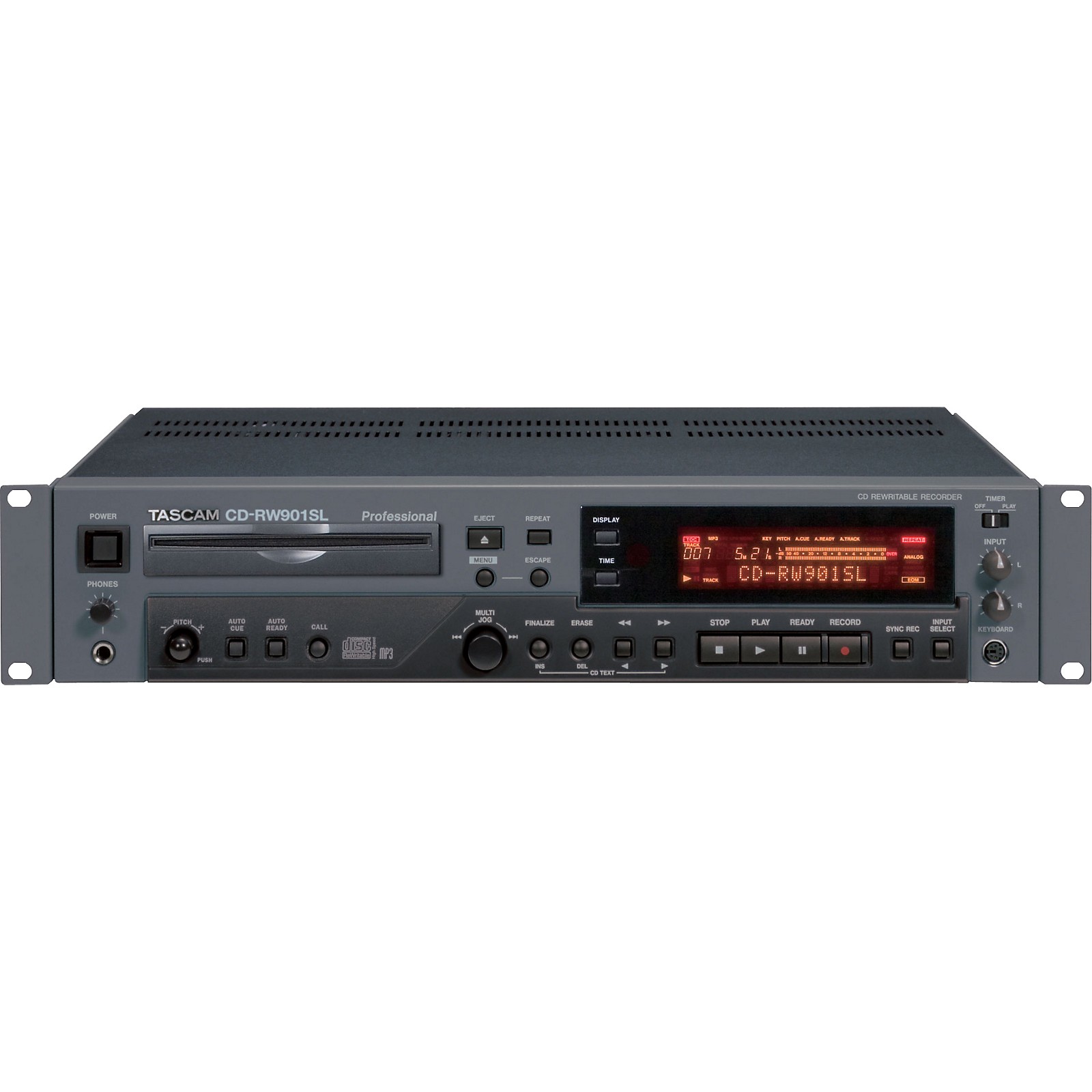 Tascam CDRW901SL CD Recorder Musician's Friend