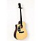 CD100 CE Left-Handed Cutaway Acoustic-Electric Guitar Level 3 Natural 888365508900