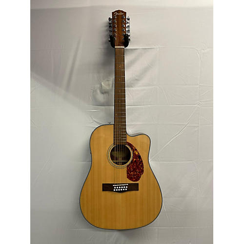 Fender CD140SCE 12 12 String Acoustic Electric Guitar Natural