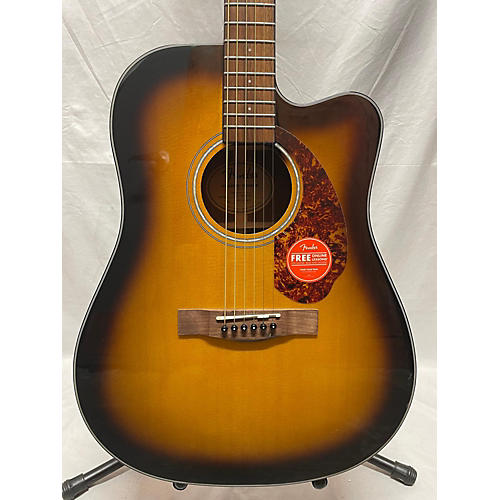 Fender CD140SCE Acoustic Electric Guitar Sunburst