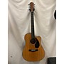 Used Fender CD160SCE Acoustic Electric Guitar Natural