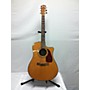 Used Fender CD220SCE Exotic Ovangkol Acoustic Electric Guitar Natural