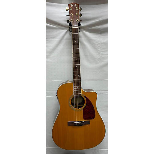 Fender CD320ASCE Dreadnought Acoustic Electric Guitar Natural