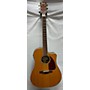 Used Fender CD320ASCE Dreadnought Acoustic Electric Guitar Natural