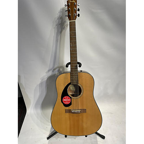 Fender CD60 Dreadnought Left Handed Acoustic Guitar Natural