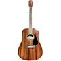 Used Fender CD60 Mahogany Acoustic Guitar Natural