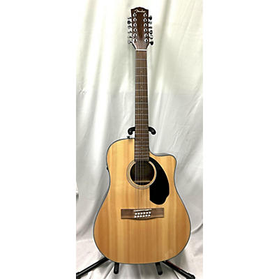 Fender CD60SCE 12/NAT 12 String Acoustic Electric Guitar
