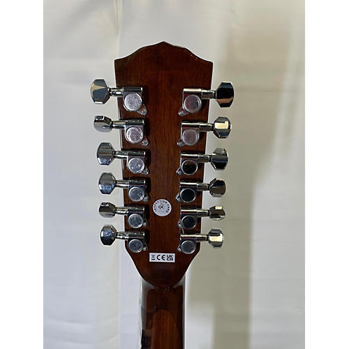 Fender CD60SCE 12 String Acoustic Electric Guitar Natural