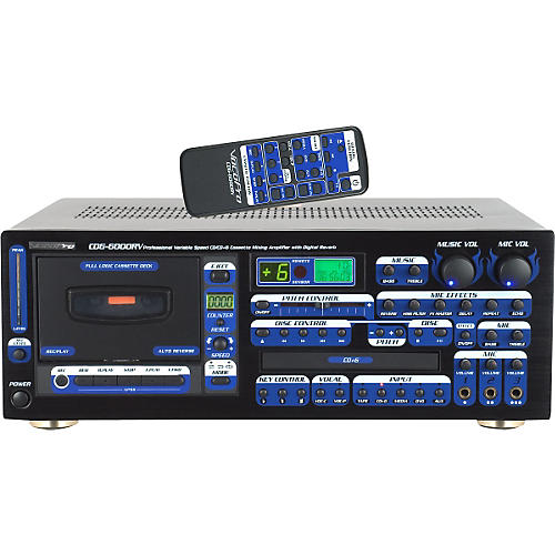 CDG-6000RV 250 Watt Karaoke Amplifier / Player