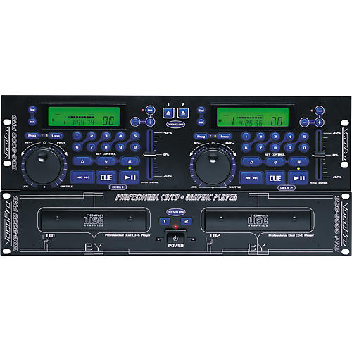 CDG-9000PRO Professional Dual CD and CDG Player