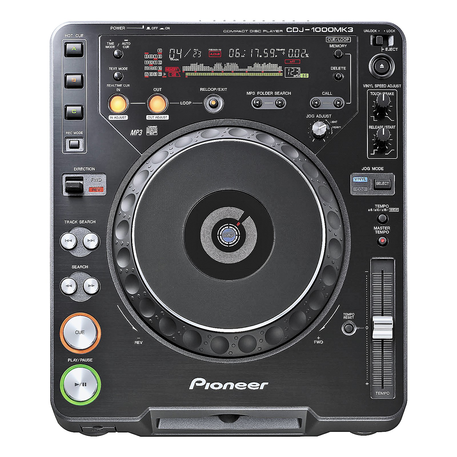 Pioneer CDJ1000MK3 CD/MP3 Player Musician's Friend