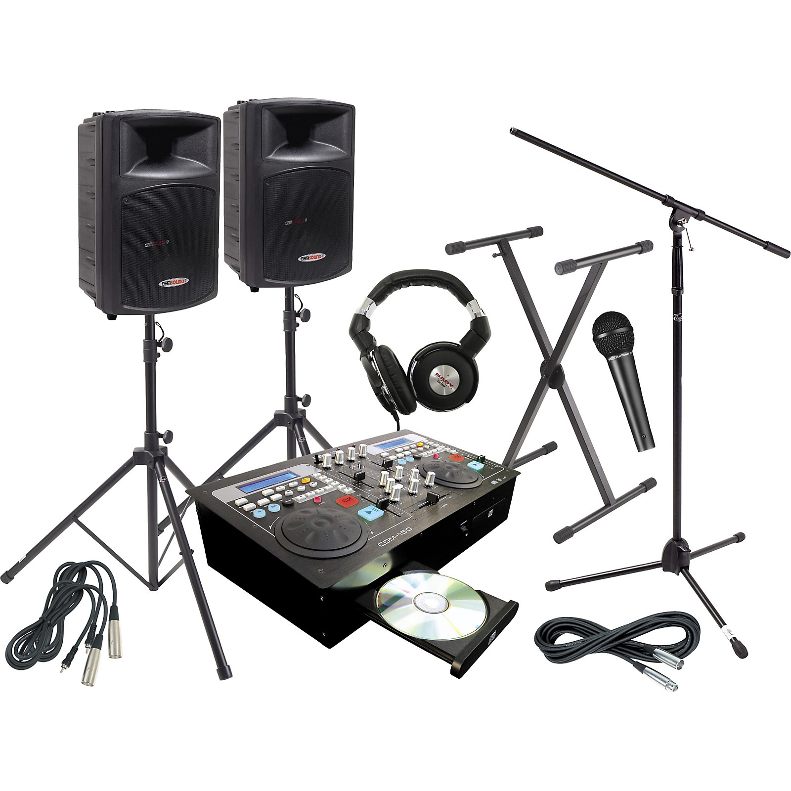 Gem Sound CDM150/PXA252 Mobile DJ Package Musician's Friend