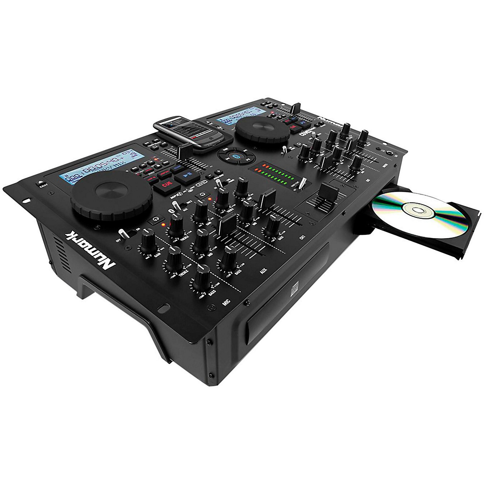 Numark CDMIX Bluetooth Dual CD/MP3 Player Musician's Friend