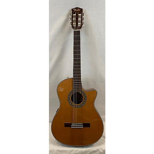 Used Fender Cn-240sce Classical Acoustic Guitar Natural, 58% OFF