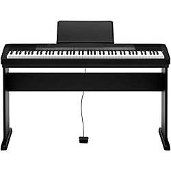 CDP-135 88-Key Digital Piano with Wood Stand and Sustain Pedal Black