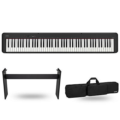 Casio CDP-S100 88-Key Digital Piano With CS-46 Stand and SC-800 Gig Bag