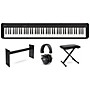 Casio CDP-S100 Keyboard With CS46 Stand, Bench and Headphones Black