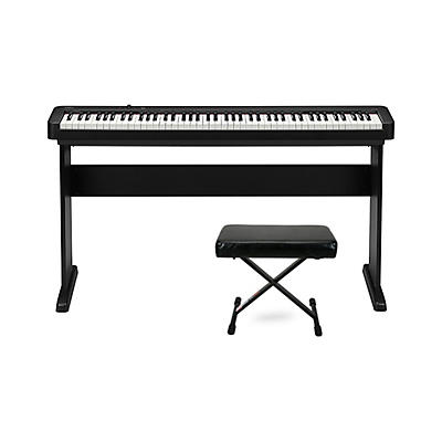 Casio CDP-S110 Digital Piano With CS-46 Stand and PL1250 Bench