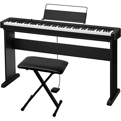 Casio CDP-S110 Digital Piano With Wooden Stand & Bench -